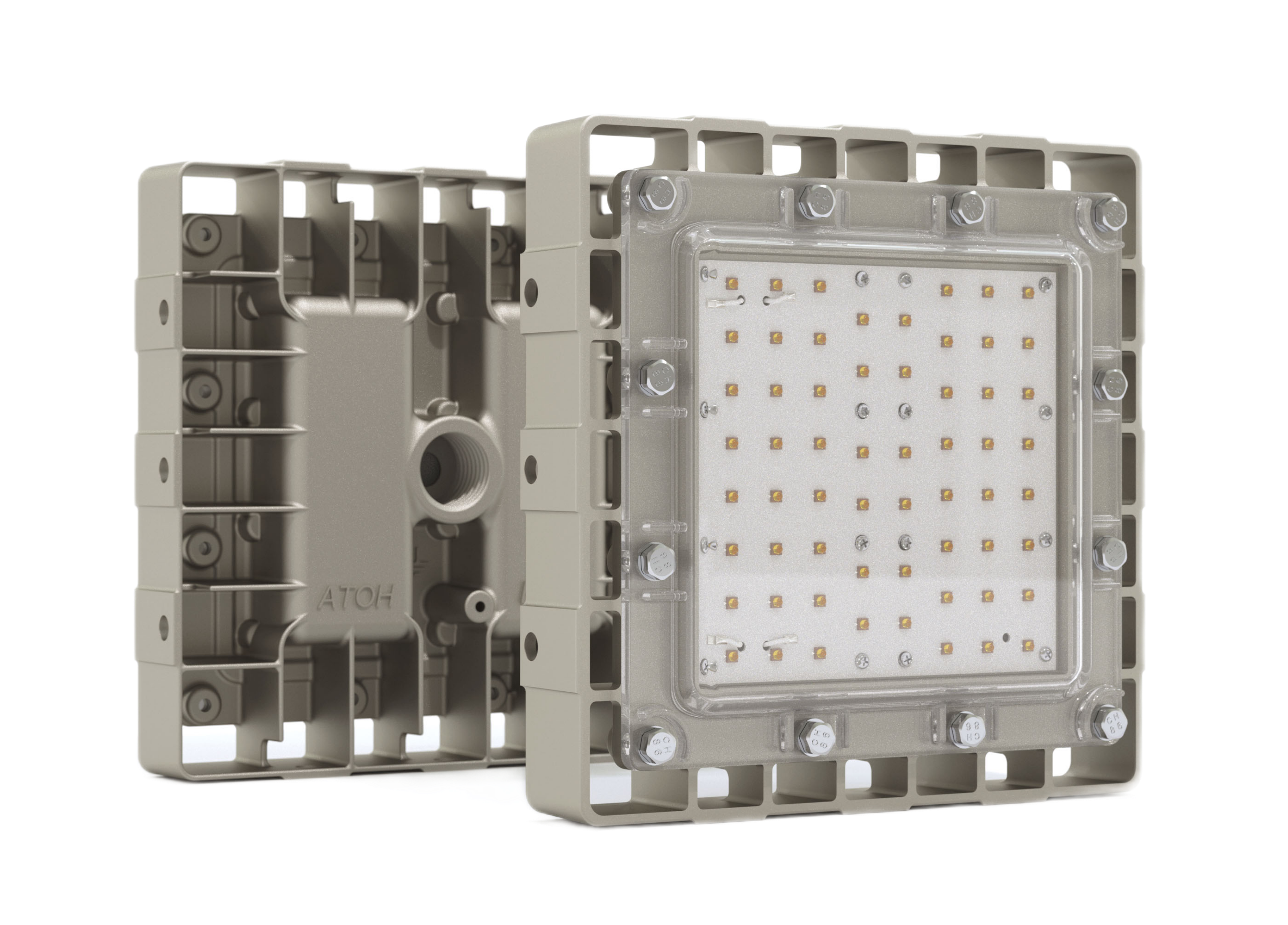 Взрывозащищенные светодиодные светильники серии Viking 1Ex s IIC T6 Gb X