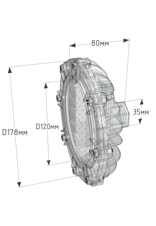 АТ-ДСП-33/22-220VAC-IP67-EX
