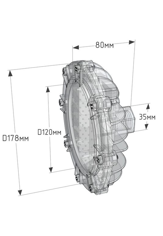 АТ-ДСП-33/22-110VAC-IP67-EX